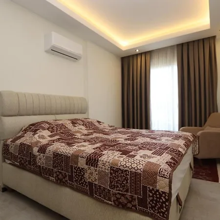 Luxury Near Cleopatra -midpoint Residence-38 * Alanya