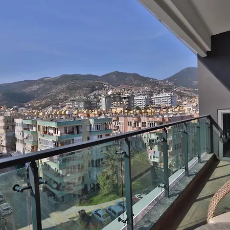 Luxury Near Cleopatra -midpoint Residence-38 * Alanya